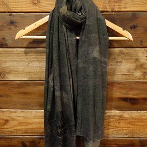 MadAndie Brand Super Soft Custom Camo Jersey Every Day Scarf - Gray